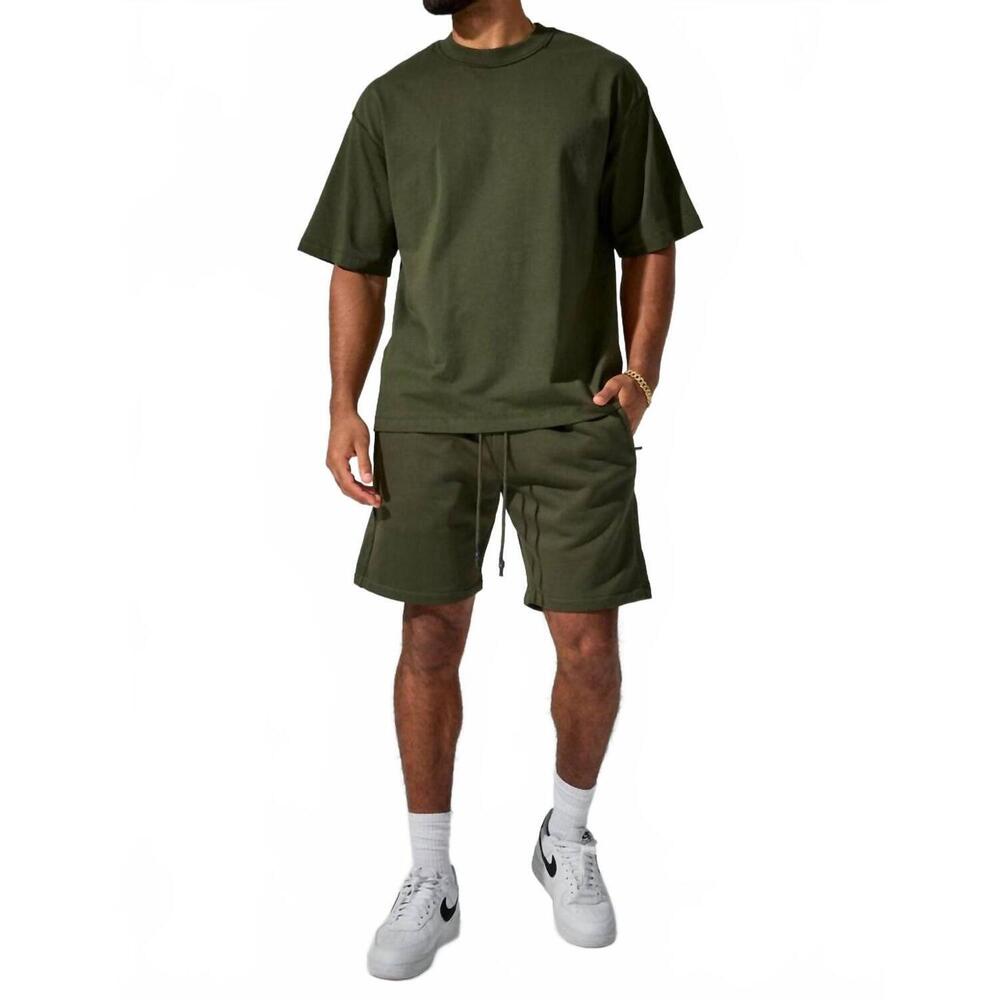 NEW JORDAN CRAIG retro burbank short in army green